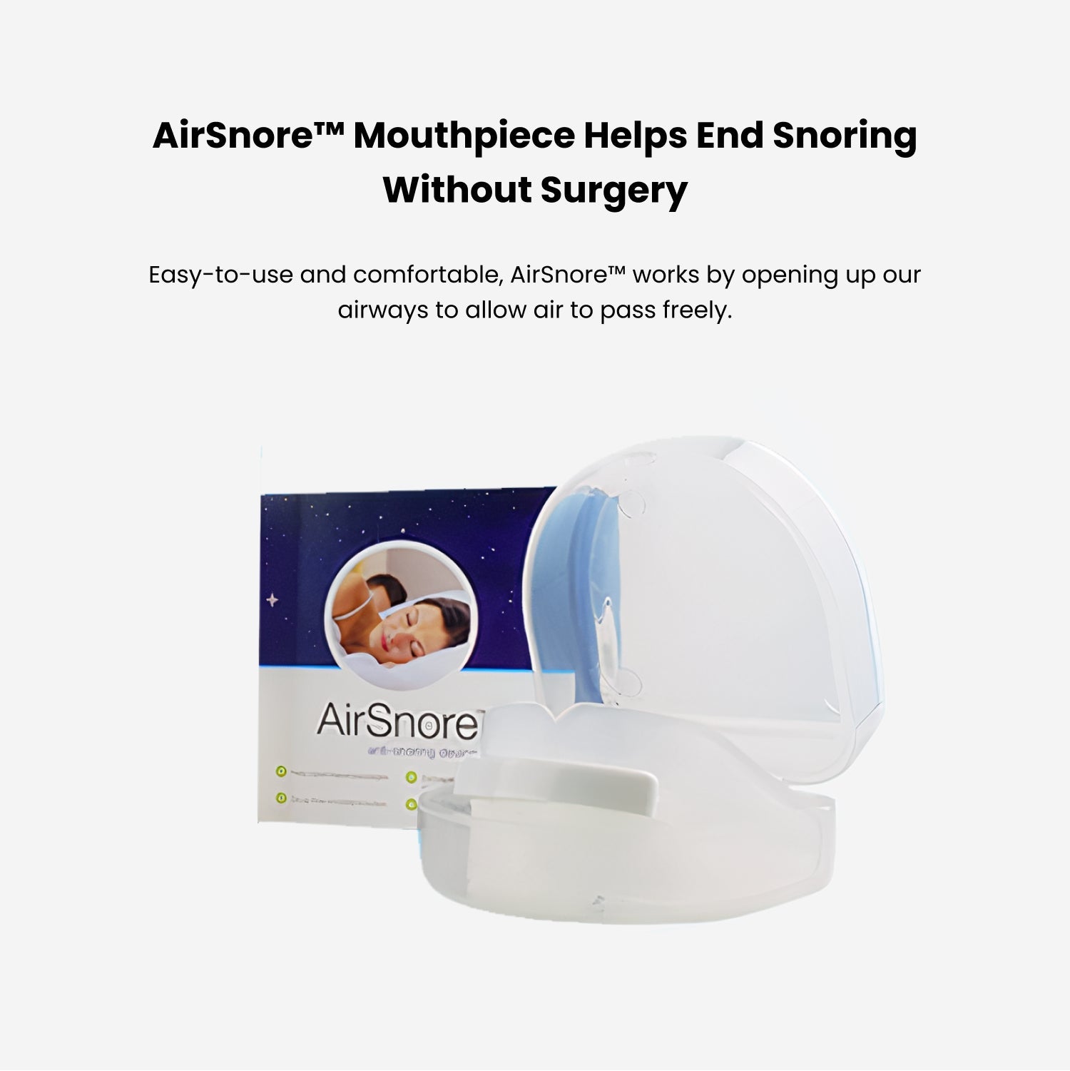 AirSnore Anti-Snoring Device