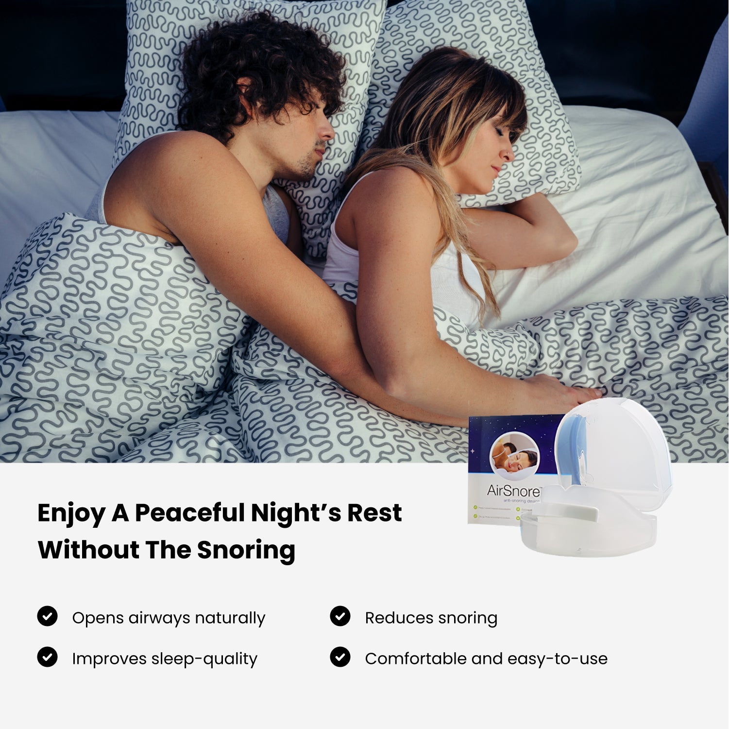 AirSnore Anti-Snoring Device